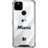 MLB Miami Marlins Home Jersey Google Pixel 5 Clear Case